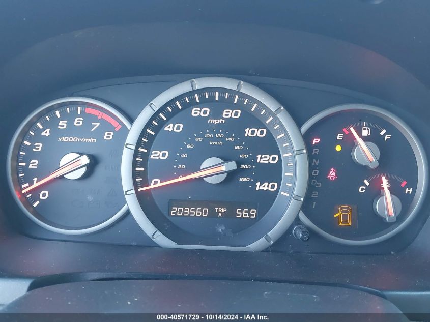 2007 Honda Pilot Ex-L VIN: 5FNYF186778031662 Lot: 40571729