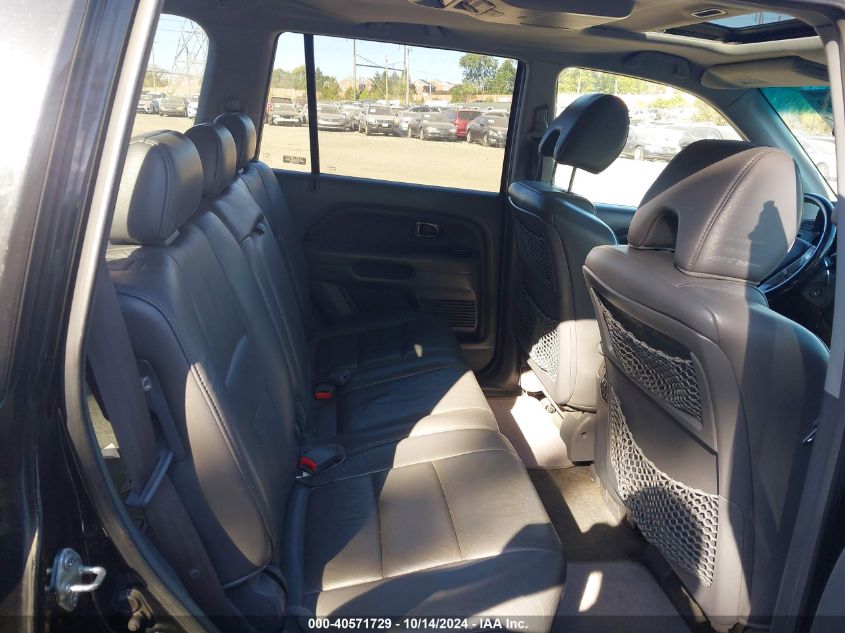 2007 Honda Pilot Ex-L VIN: 5FNYF186778031662 Lot: 40571729