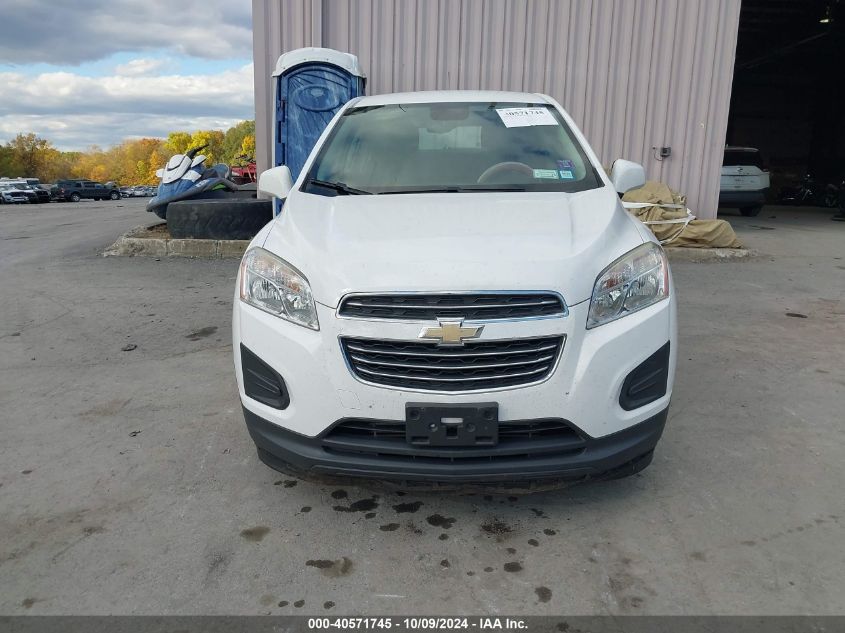 3GNCJKSB1GL127672 2016 Chevrolet Trax 1Ls