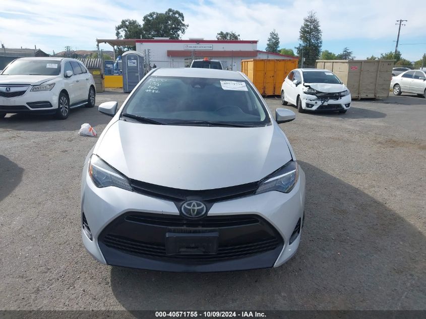 5YFBURHE2KP869824 2019 Toyota Corolla Le