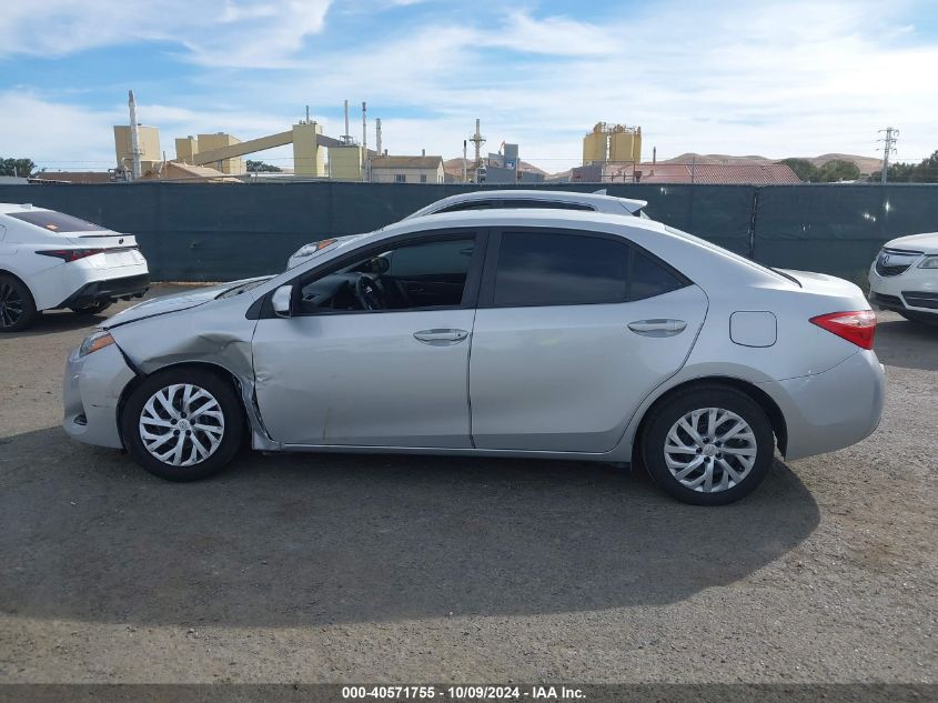 5YFBURHE2KP869824 2019 Toyota Corolla Le