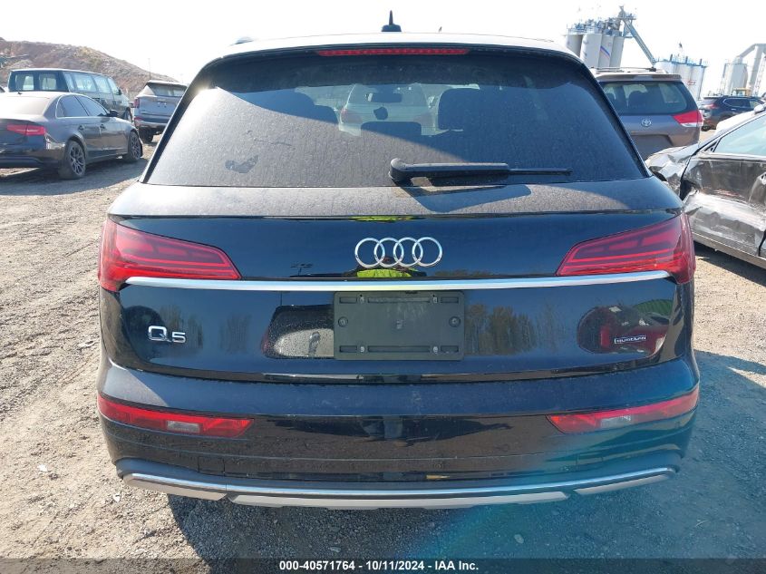 2021 Audi Q5 Premium Plus 45 Tfsi Quattro S Tronic VIN: WA1BAAFY2M2125384 Lot: 40571764