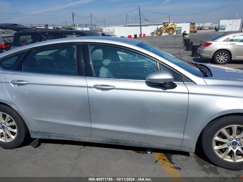 3FA6P0G71FR239161 2015 Ford Fusion S