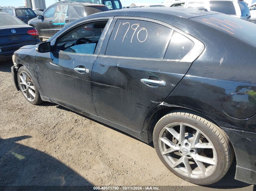 2010 Nissan Maxima 3.5 Sv VIN: 1N4AA5AP5AC841389 Lot: 40571790