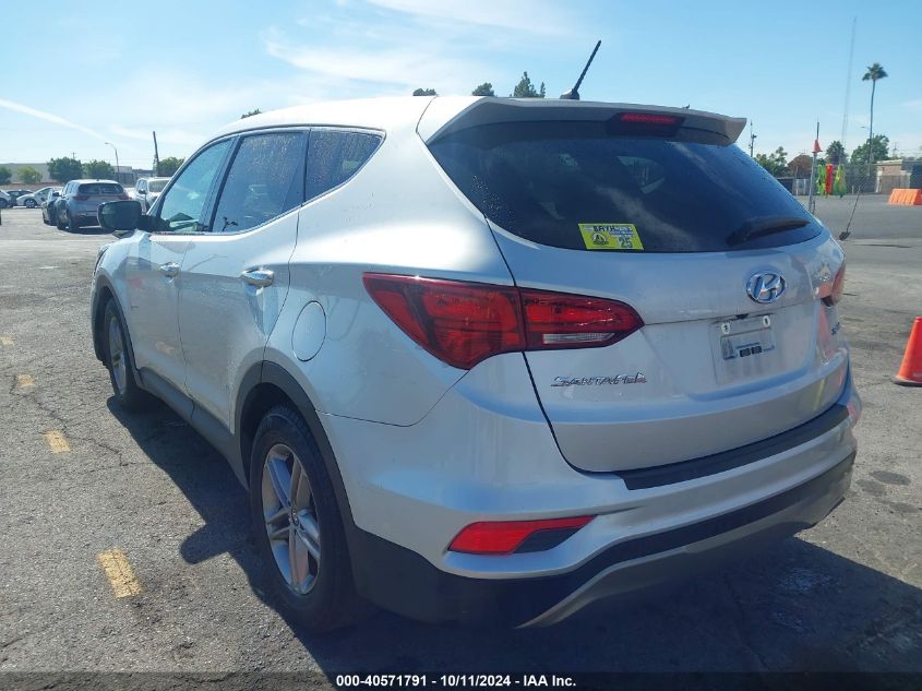 5XYZT3LB4JG538399 2018 Hyundai Santa Fe Sport 2.4L