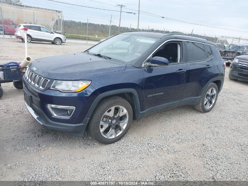 2019 Jeep Compass Limited Fwd VIN: 3C4NJCCB5KT755751 Lot: 40571797