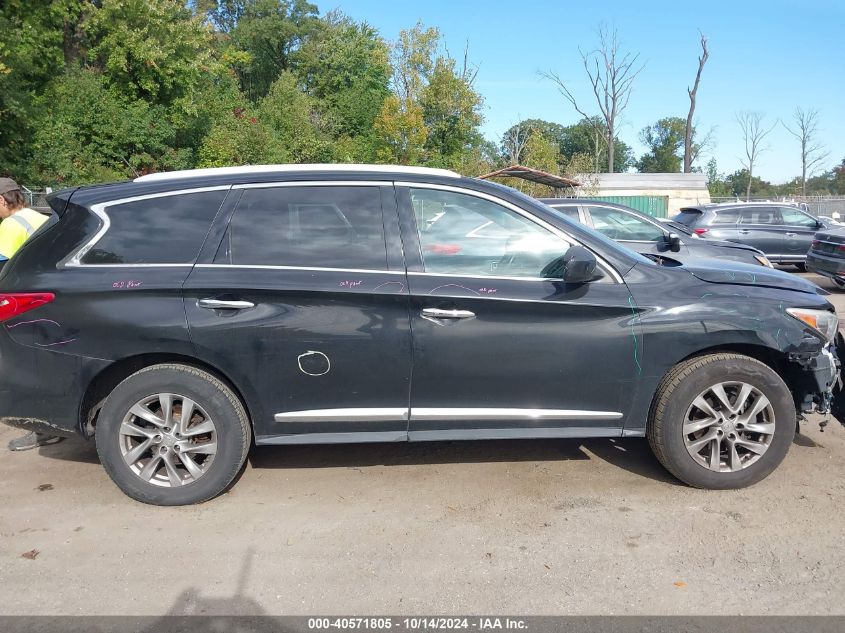 2013 Infiniti Jx35 VIN: 5N1AL0MMXDC310424 Lot: 40571805