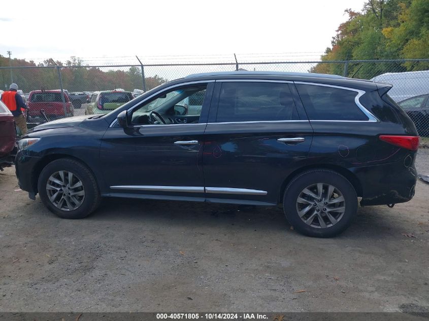 2013 Infiniti Jx35 VIN: 5N1AL0MMXDC310424 Lot: 40571805