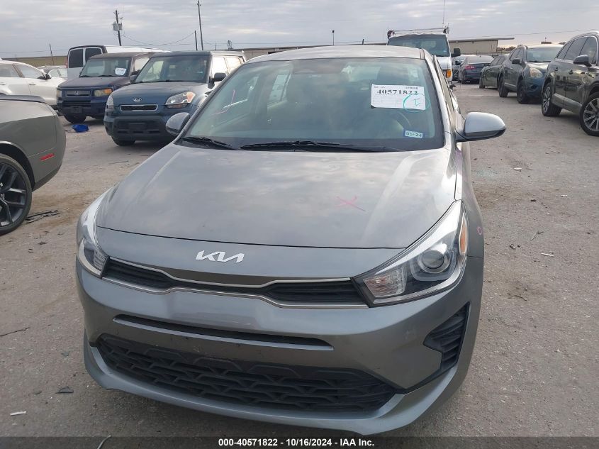 2022 Kia Rio S VIN: 3KPA24ADXNE481218 Lot: 40571822