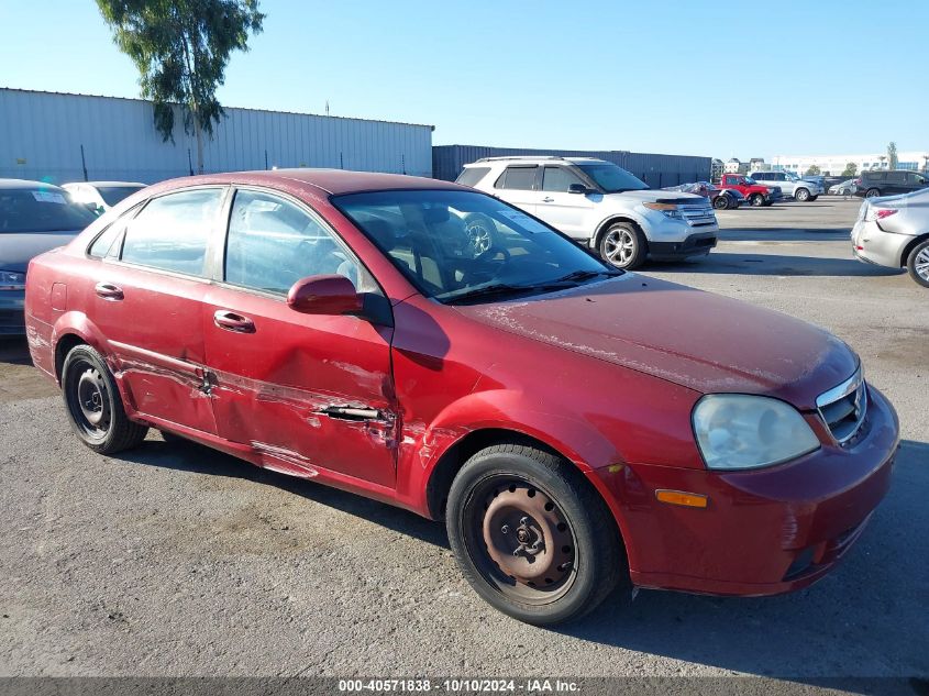 2006 Suzuki Forenza VIN: KL5JD56Z56K380161 Lot: 40571838