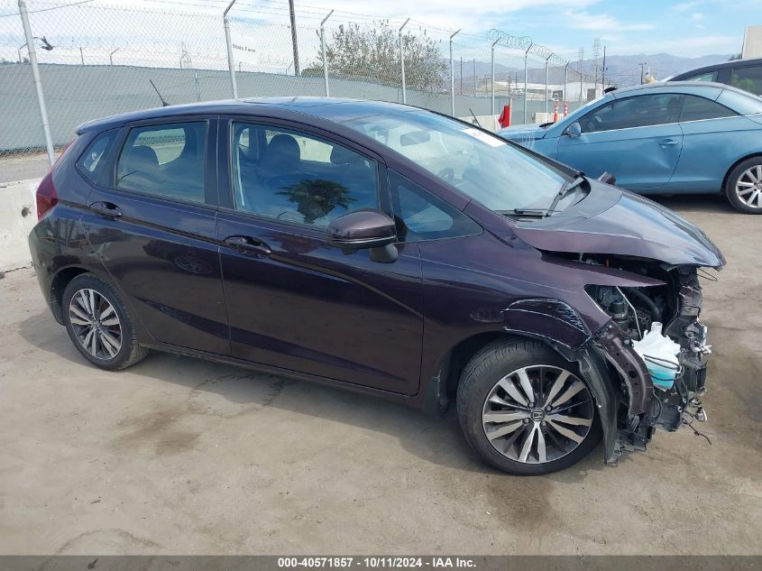 2017 Honda Fit Ex VIN: JHMGK5H73HS006638 Lot: 40571857