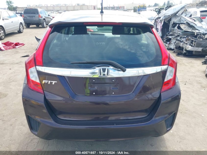 2017 Honda Fit Ex VIN: JHMGK5H73HS006638 Lot: 40571857