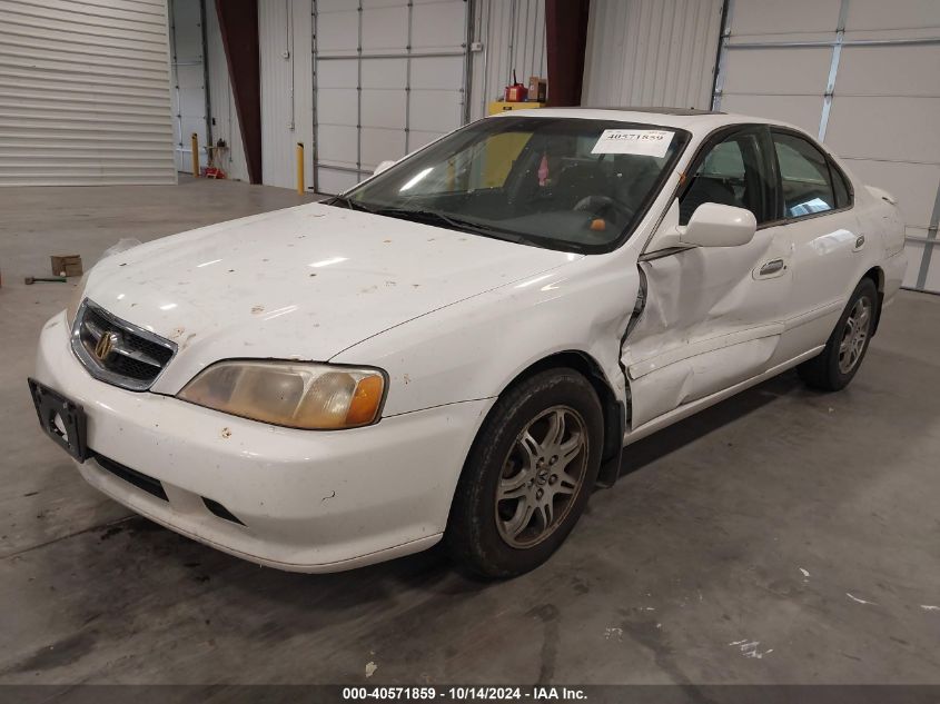 2000 Acura Tl 3.2 VIN: 19UUA5668YA003517 Lot: 40571859