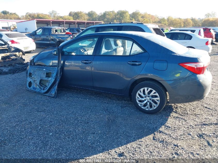 2017 Toyota Corolla Le VIN: 2T1BURHE0HC858135 Lot: 40571865