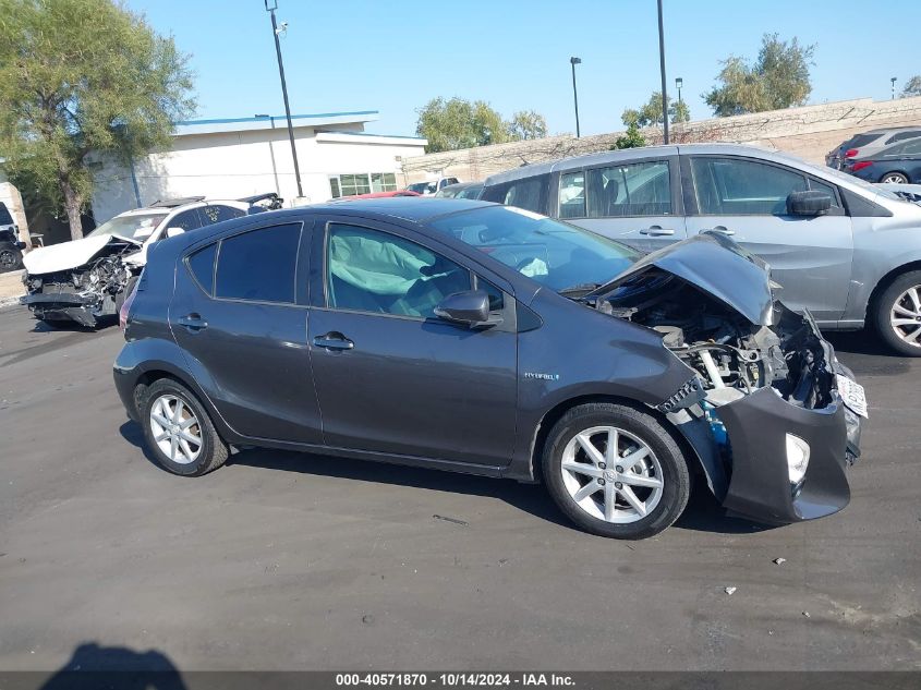 2015 Toyota Prius C Four VIN: JTDKDTB3XF1093053 Lot: 40571870