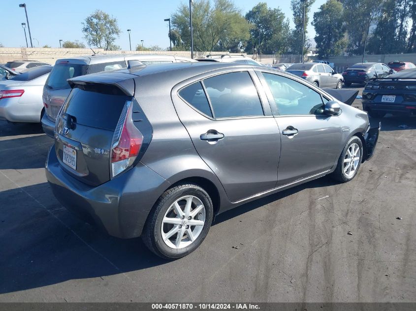 2015 Toyota Prius C Four VIN: JTDKDTB3XF1093053 Lot: 40571870