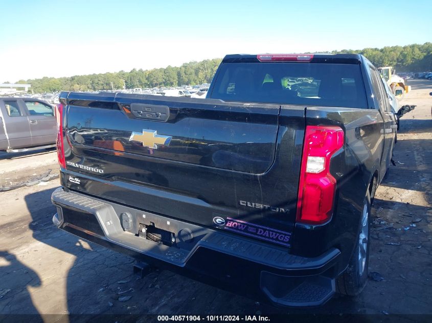 2022 Chevrolet Silverado Ltd C1500 Custom VIN: 3GCPWBEK5NG157643 Lot: 40571904