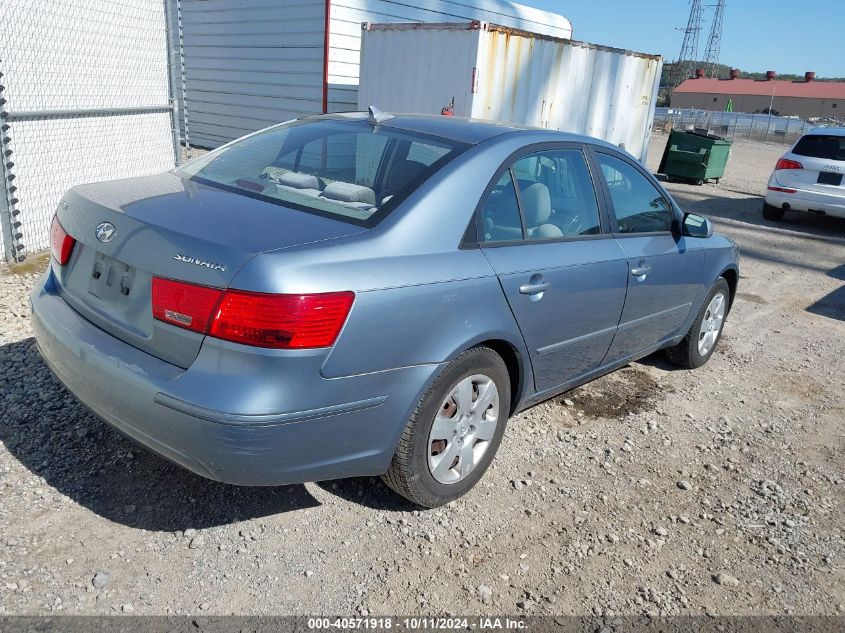 5NPET4ACXAH596865 2010 Hyundai Sonata Gls