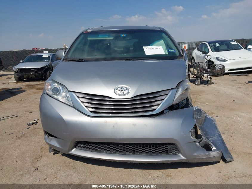 2016 Toyota Sienna Xle 8 Passenger VIN: 5TDYK3DCXGS754498 Lot: 40571947