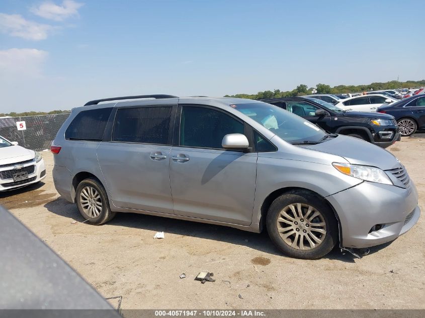 2016 Toyota Sienna Xle 8 Passenger VIN: 5TDYK3DCXGS754498 Lot: 40571947