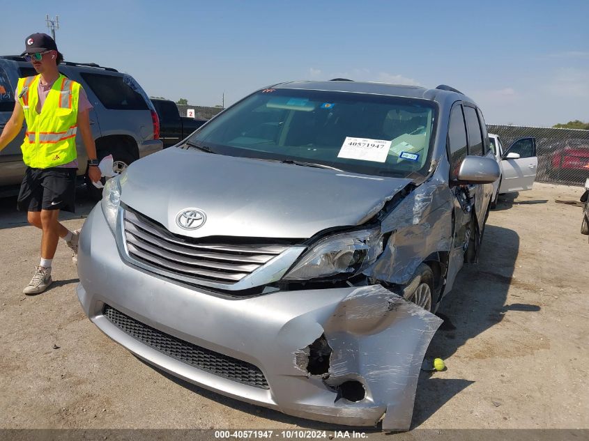 2016 Toyota Sienna Xle 8 Passenger VIN: 5TDYK3DCXGS754498 Lot: 40571947