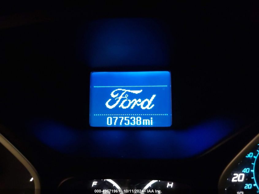 2012 Ford Focus S VIN: 1FAHP3E27CL262309 Lot: 40571961