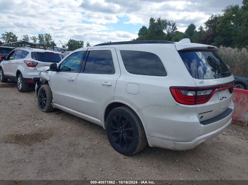 2020 Dodge Durango Gt Plus Awd VIN: 1C4RDJDG2LC382138 Lot: 40571962