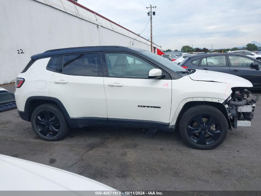 2021 Jeep Compass Altitude Fwd VIN: 3C4NJCBBXMT587321 Lot: 40571978