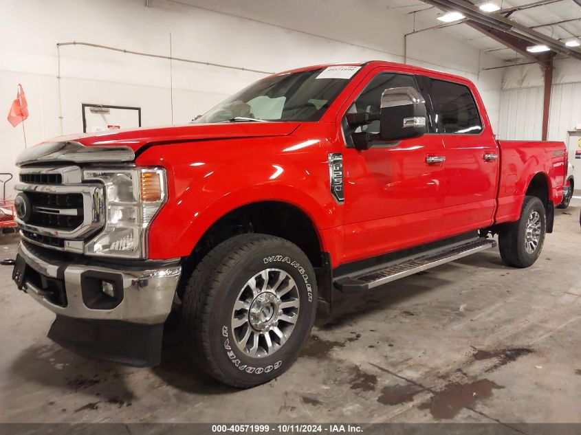 1FT7W2BNXMED81852 2021 Ford F-250 Lariat