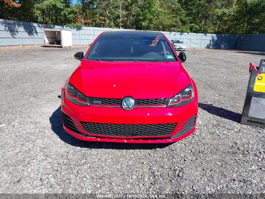 2015 Volkswagen Golf Gti 2.0T Se 4-Door VIN: 3VW4T7AU6FM000302 Lot: 40572037