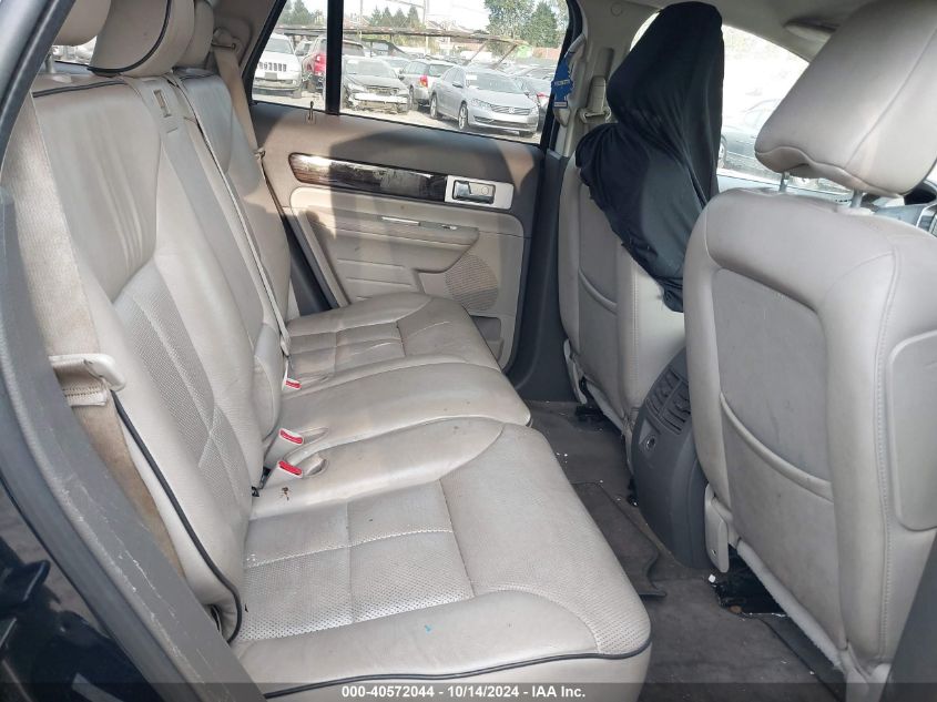 2008 Lincoln Mkx VIN: 2LMDU88CX8BJ30672 Lot: 40572044