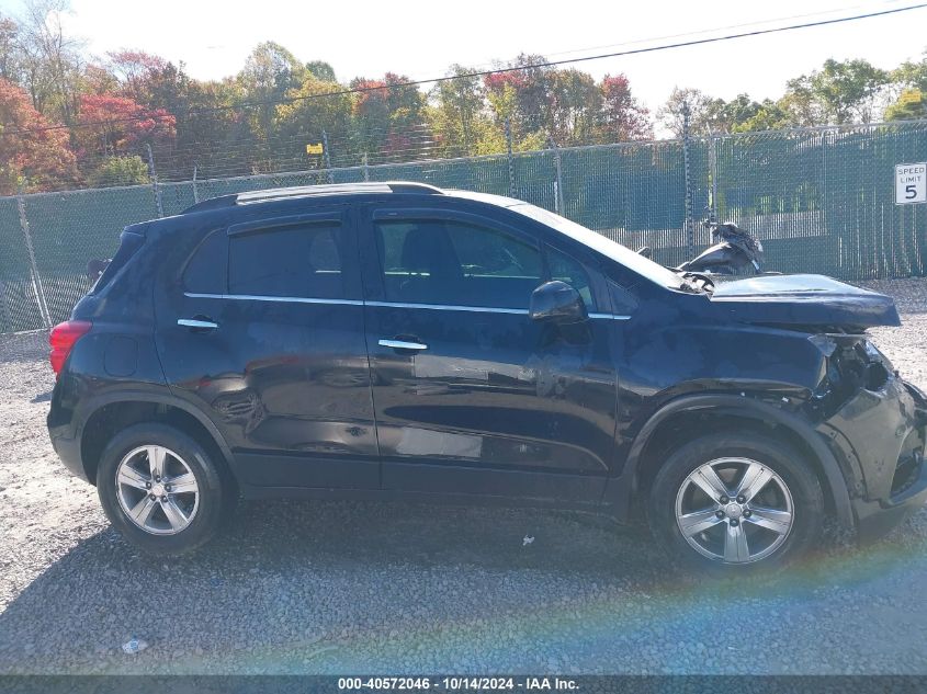 2019 Chevrolet Trax Lt VIN: 3GNCJPSB3KL196336 Lot: 40572046