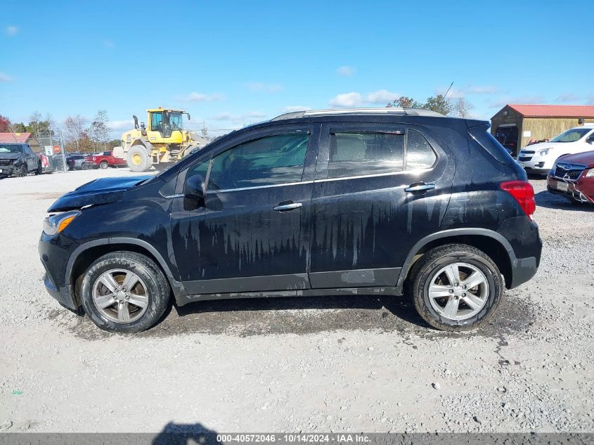 2019 Chevrolet Trax Lt VIN: 3GNCJPSB3KL196336 Lot: 40572046