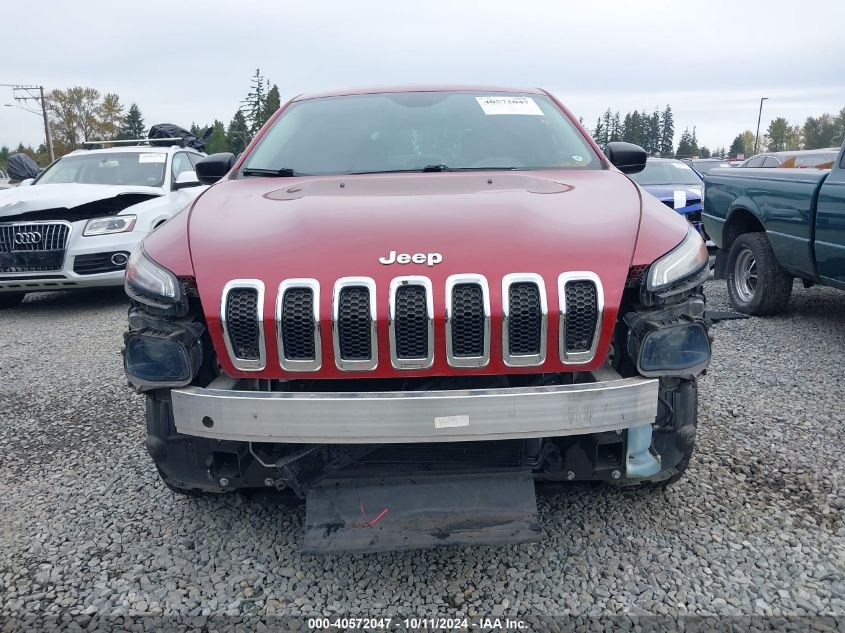 2014 Jeep Cherokee Sport VIN: 1C4PJMAB5EW222945 Lot: 40572047