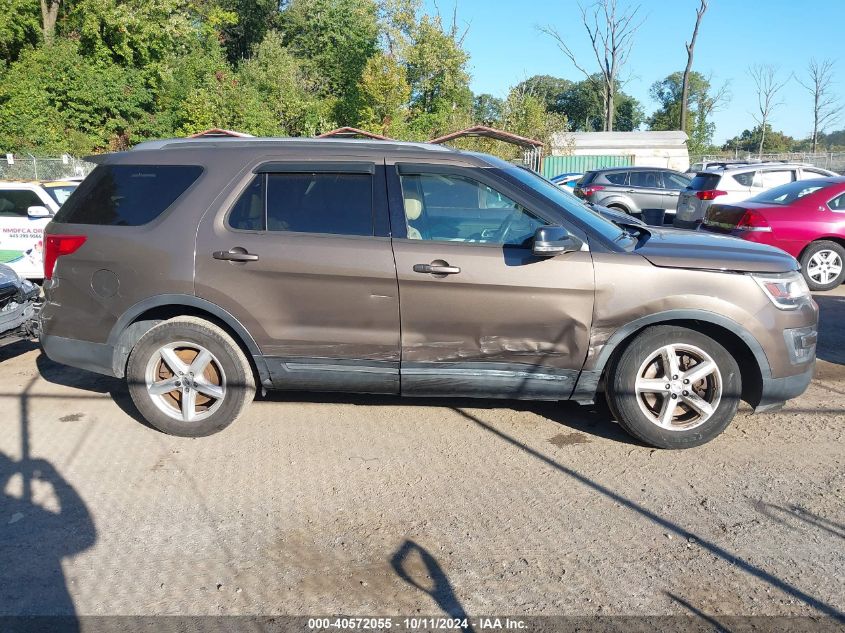 2016 Ford Explorer Xlt VIN: 1FM5K8D83GGA23445 Lot: 40572055