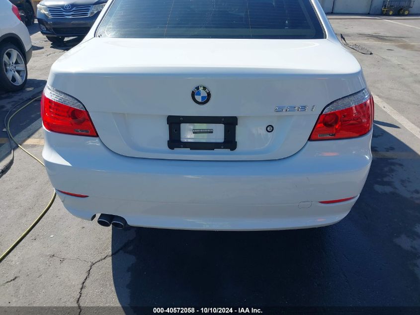 WBANU5C56AC460260 2010 BMW 528I