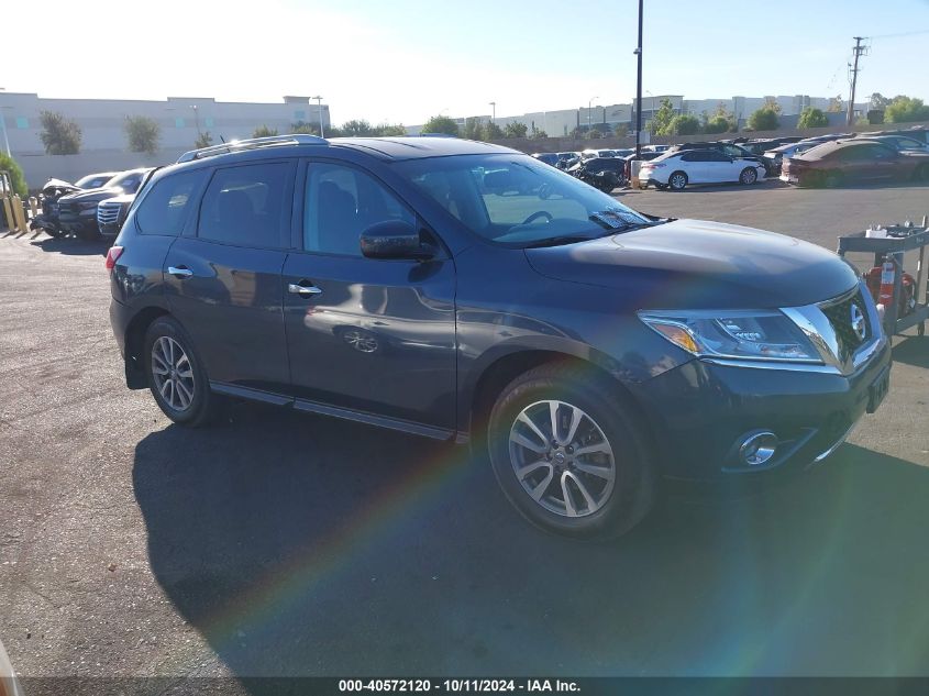 2015 Nissan Pathfinder S/Sv/Sl/Platinum VIN: 5N1AR2MN0FC718176 Lot: 40572120