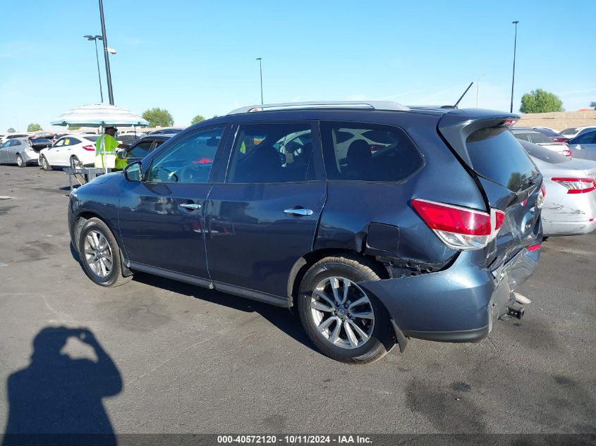 2015 Nissan Pathfinder S/Sv/Sl/Platinum VIN: 5N1AR2MN0FC718176 Lot: 40572120