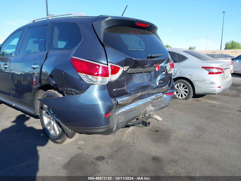 2015 Nissan Pathfinder S/Sv/Sl/Platinum VIN: 5N1AR2MN0FC718176 Lot: 40572120