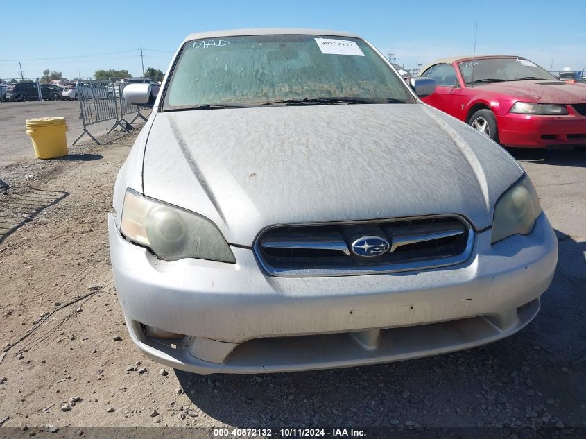 2005 Subaru Legacy 2.5I VIN: 4S3BL616657204029 Lot: 40572132