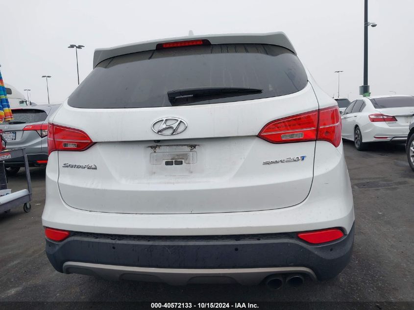 2014 HYUNDAI SANTA FE SPORT 2.0L TURBO - 5XYZW3LA8EG128709