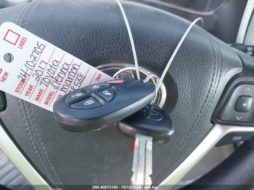 5TDKZ3DC3HS798538 2017 Toyota Sienna Le 8 Passenger