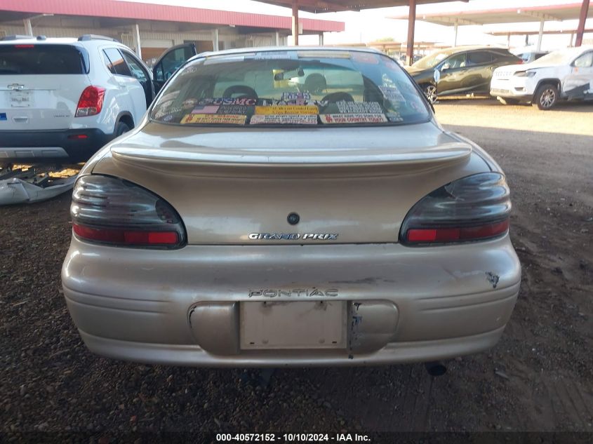 2000 Pontiac Grand Prix Se VIN: 1G2WJ52K3YF284336 Lot: 40572152