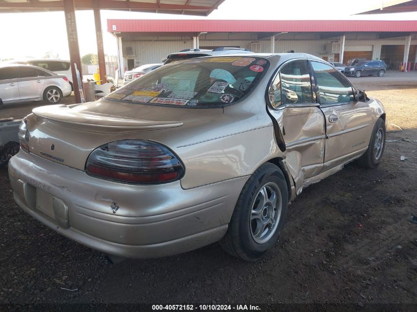 2000 Pontiac Grand Prix Se VIN: 1G2WJ52K3YF284336 Lot: 40572152