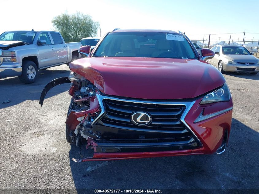 2016 Lexus Nx 200T VIN: JTJYARBZ9G2039035 Lot: 40572177