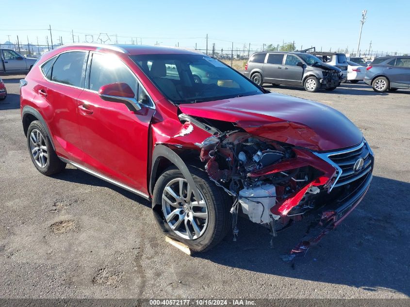 2016 Lexus Nx 200T VIN: JTJYARBZ9G2039035 Lot: 40572177