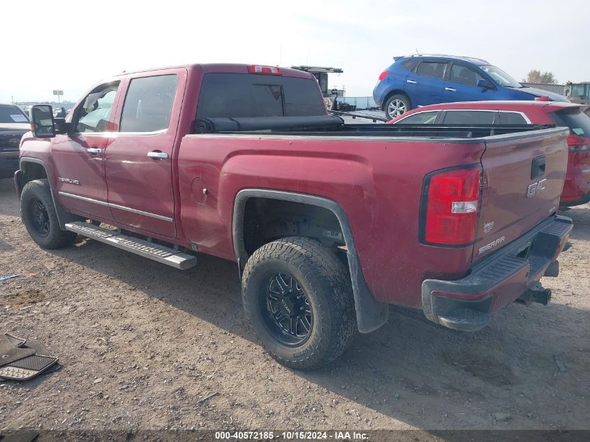 2018 GMC Sierra 2500Hd Denali VIN: 1GT12UEY1JF216295 Lot: 40572185