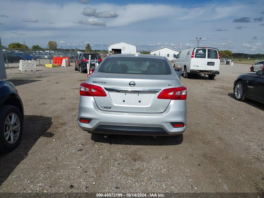 VIN 3N1AB7AP2KY408255 2019 NISSAN SENTRA SV