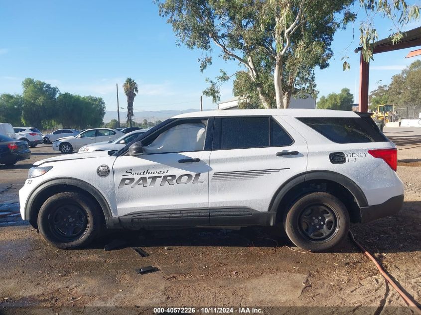 1FM5K8AB5NGB46273 2022 Ford Explorer Police Interceptor