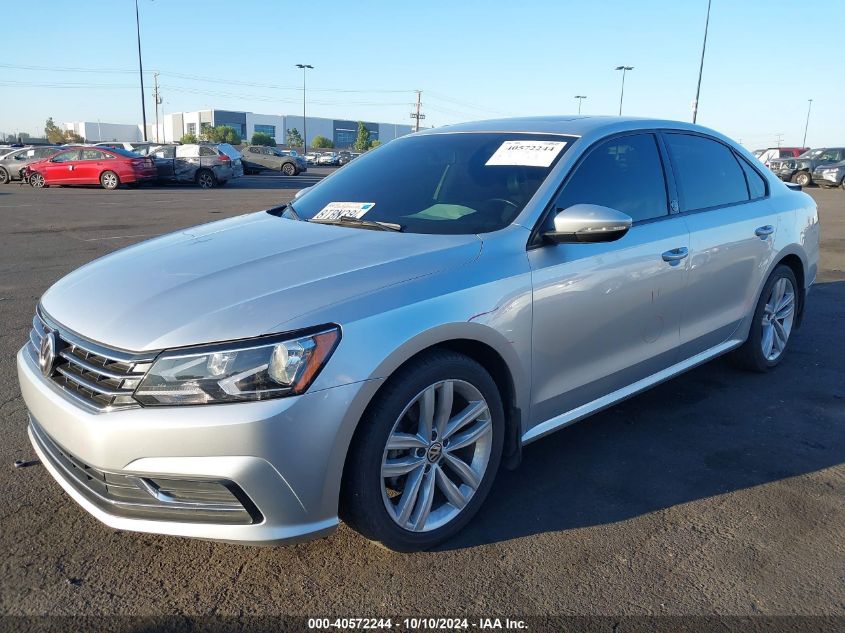 2019 VOLKSWAGEN PASSAT 2.0T WOLFSBURG EDITION - 1VWLA7A34KC008998